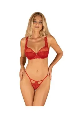 Obsessive Lonesia | Ensemble Rouge 2 Pcs