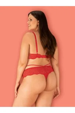 Obsessive Ensemble Loventy Rouge -Promos Body lingerie Magasin loventy ensemble 2 pcs rouge 14