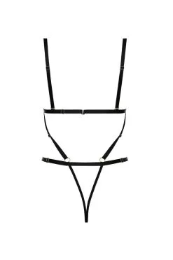 Anaïs Lucky | Body Léopard Ouvert -Promos Body lingerie Magasin lucky body ouvert leopard 4