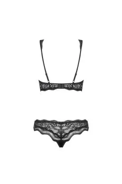 Obsessive Luvae - Ensemble Dentelle Noir 2 Pcs -Promos Body lingerie Magasin luvae ensemble 2 pcs noir 4