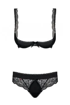 Obsessive Miamor Ensemble 2 Pcs Noir -Promos Body lingerie Magasin miamor ensemble 2 pcs noir 4