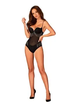 Obsessive Milladis - Body Noir -Promos Body lingerie Magasin milladis body 2