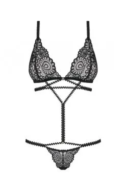 Obsessive Mixty Body Noir -Promos Body lingerie Magasin mixty body noir 4