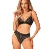 Obsessive Natilya - Ensemble 2 Pièces Noir