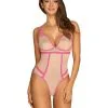 Body Nudelia Obsessive - Couleur Nude & Rose Fluo