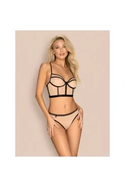 Obsessive Nudelia | Ensemble 2 Pcs -Promos Body lingerie Magasin nudelia ensemble 2 pcs nude 2