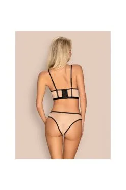 Obsessive Nudelia | Ensemble 2 Pcs -Promos Body lingerie Magasin nudelia ensemble 2 pcs nude 3