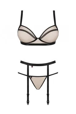 Obsessive Nudelia | Ensemble Nude 10 Obsessive Nudelia | Ensemble Nude -Promos Body lingerie Magasin nudelia ensemble 3 pcs nude 4