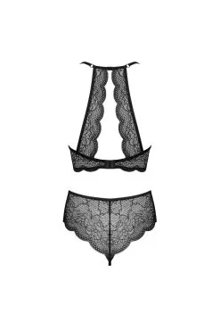Obsessive Pearlove | Ensemble Noir Ouvert 10 Obsessive Pearlove | Ensemble Noir Ouvert -Promos Body lingerie Magasin pearlove ensemble 2 pcs ouvert noir 3