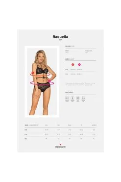 Obsessive Raquelia | Ensemble 2 Pcs Noir 17 Obsessive Raquelia | Ensemble 2 Pcs Noir -Promos Body lingerie Magasin raquelia ensemble 2 pcs noir 6