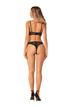 Obsessive Ensemble Serena Love - Lingerie Charmante -Promos Body lingerie Magasin serena love ensemble noir 3
