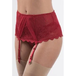 Serre Taille à Jarretelles Aubade Amour Darling -Promos Body lingerie Magasin serre taille a jarretelles aubade amour darling 1 2