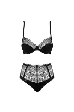 Obsessive Sharlotte | Ensemble Noir 2 Pcs -Promos Body lingerie Magasin sharlotte ensemble 2 pcs noir 4