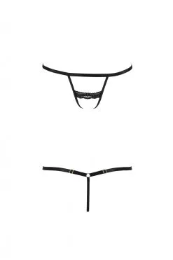 Passion Lingerie Shelly - Ensemble Noir 3 Pcs -Promos Body lingerie Magasin shelly ensemble 3 pcs noir 3