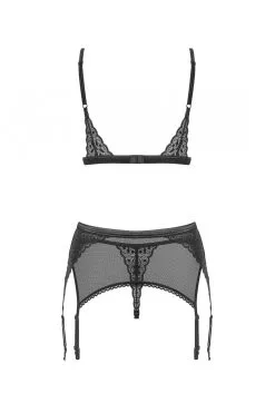Obsessive Shibu Ensemble 3 Pcs Noir -Promos Body lingerie Magasin shibu ensemble 3 pcs noir 5