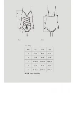 Obsessive Slevika Body Noir 14 Obsessive Slevika Body Noir -Promos Body lingerie Magasin slevika body noir 6