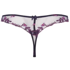 String Lise Charmel Forêt Lumière Pourpre 5 String Lise Charmel Forêt Lumière Pourpre -Promos Body lingerie Magasin string lise charmel foret lumiere pourpre 2