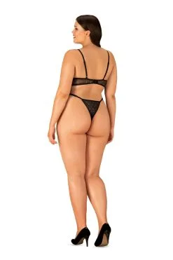 Obsessive Body Tienesy : Lingerie Séduisante Grande Taille -Promos Body lingerie Magasin tienesy body noir 5