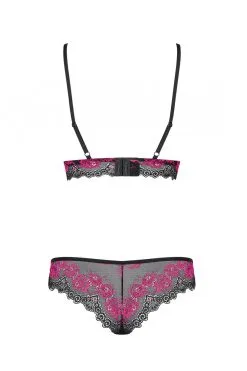 Obsessive Tulia Ensemble 2 Pcs Noir & Fuchsia 12 Obsessive Tulia Ensemble 2 Pcs Noir & Fuchsia -Promos Body lingerie Magasin tulia ensemble 2 pcs noir fuchsia 5