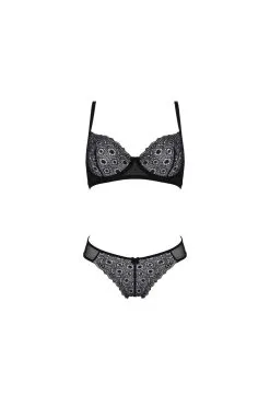 Passion Lingerie Zinnia | Ensemble Noir 2 Pcs -Promos Body lingerie Magasin zinnia ensemble 2 pcs noir 7